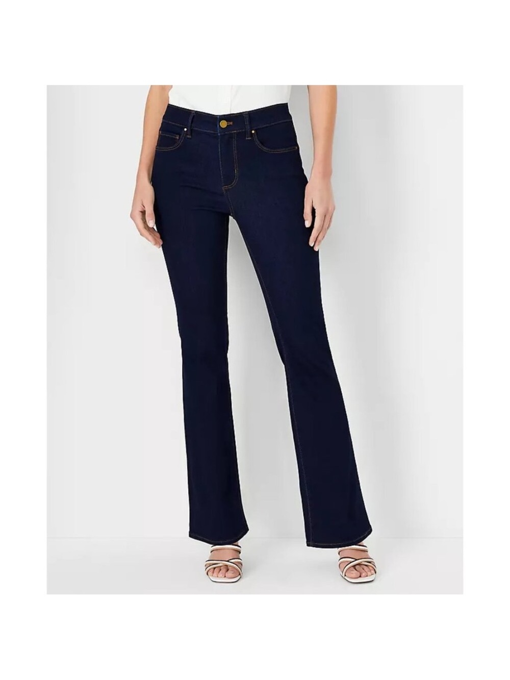 Ann Taylor Dark Wash Jeans Bootcut 2